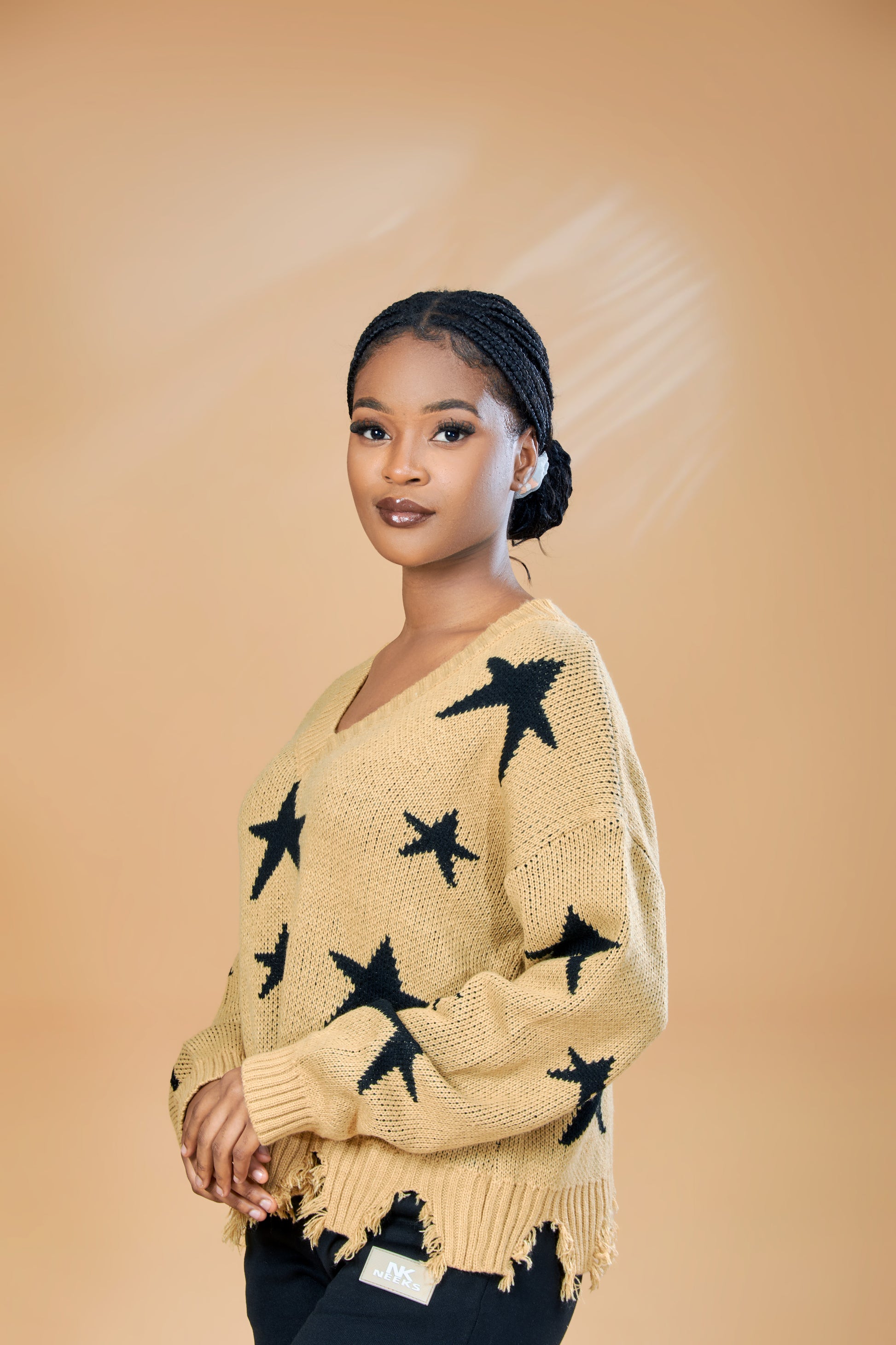 Women's Long Sleeve Hollow-Out Sweater - Soft, Breathable, & Fashionable